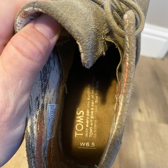 TOMS “Desert Wedge” lace up bootie - Picture 2 of 8